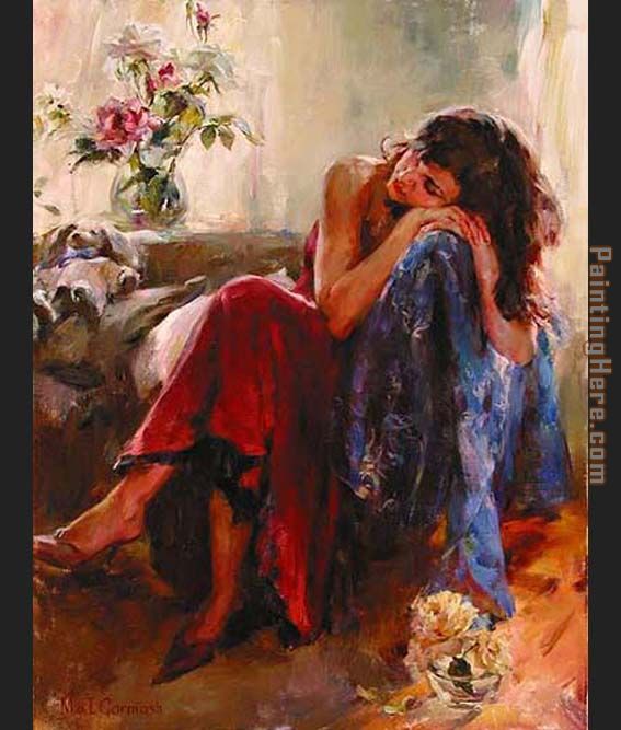 Dreaming of Love painting - Garmash Dreaming of Love art painting